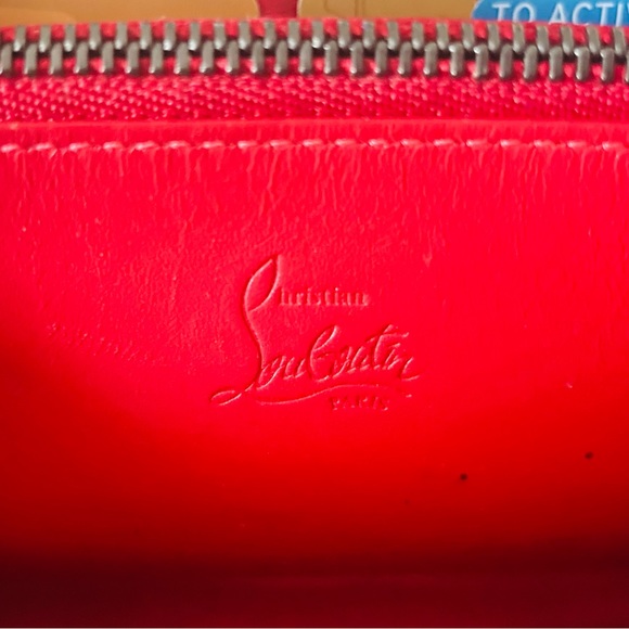 Christian Louboutin Rainbow Stud Panettone Zippered Wallet ☆ RARE ☆ SALE ☆ - Picture 7 of 16